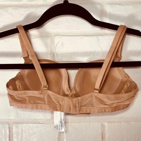 NWT Soma Lightest Lift Lined Demi Underwire Lace Bra 32 B Light Tan Nude #0302 - Picture 2 of 14